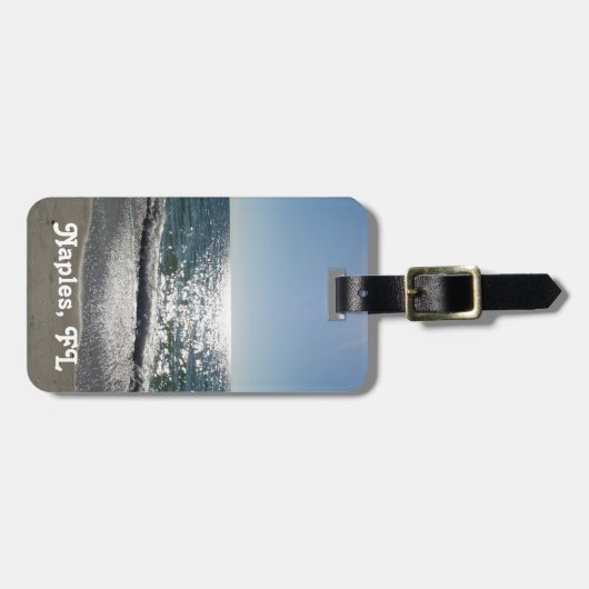 Neapel, Florida Gepäckanhänger (Vorderseite horizontal)