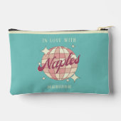 Neapel Florida italy Retro Vintag Zubehörtasche (Rückseite)