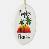 Neapel Florida Keramikornament (Rechts)