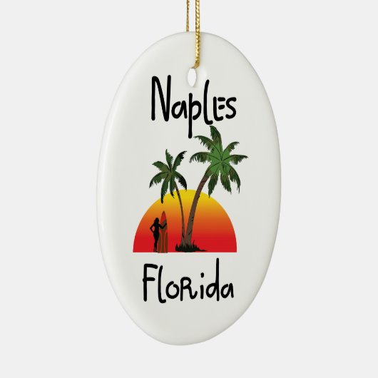 Neapel Florida Keramikornament (Rechts)
