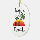 Neapel Florida Keramikornament (Links)