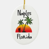 Neapel Florida Keramikornament (Vorne)