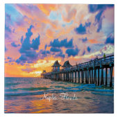 Neapel, Florida landschaftlich Fliese (Vorderseite)