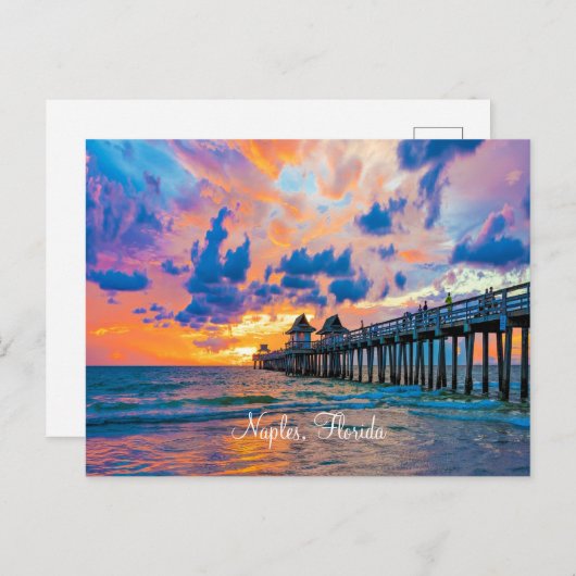 Neapel, Florida landschaftliche Postkarte (Vorne/Hinten)
