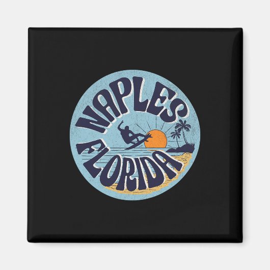 Neapel Florida Magnet (Vorne)