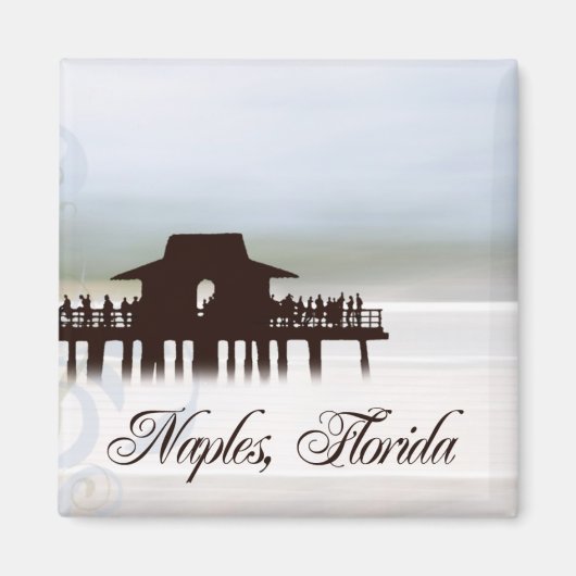 Neapel Florida Magnet (Vorne)