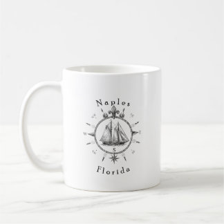 Neapel Florida Nautischer Segelkompass Segelboot Kaffeetasse
