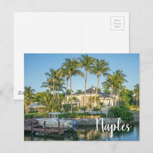 Neapel Florida Postkarte (Vorne/Hinten)
