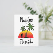 Neapel Florida Postkarte (Stehend Vorderseite)