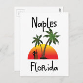 Neapel Florida Postkarte (Vorne/Hinten)