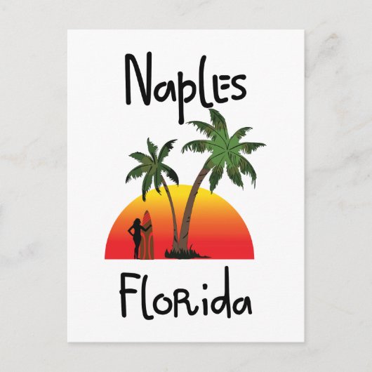 Neapel Florida Postkarte (Vorderseite)