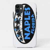Neapel Florida schwarz-blaue Palmen