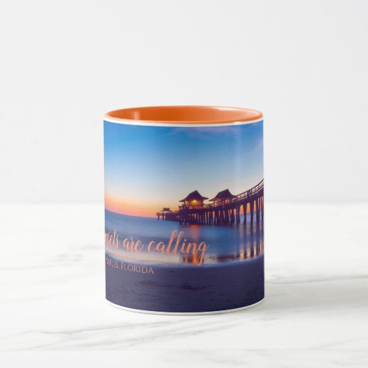 Neapel, Florida Sunset Tasse (Zentrum)