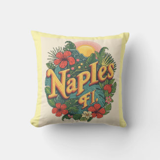 Neapel Florida träumend Kissen
