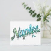 Neapel Florida träumend Postkarte (Stehend Vorderseite)