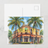 Neapel Florida träumend Postkarte (Vorne/Hinten)