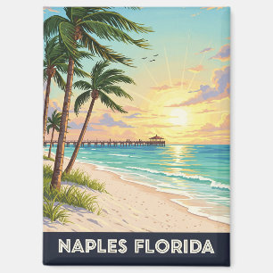 Neapel Florida Travel Magnet