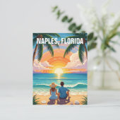 Neapel Florida Travel Postkarte (Stehend Vorderseite)