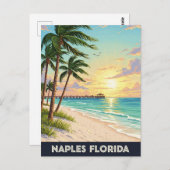 Neapel Florida Travel Postkarte (Vorne/Hinten)