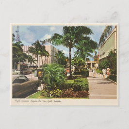 Neapel, Florida Vintage Fifth Avenue der 60er Jahr Postkarte
