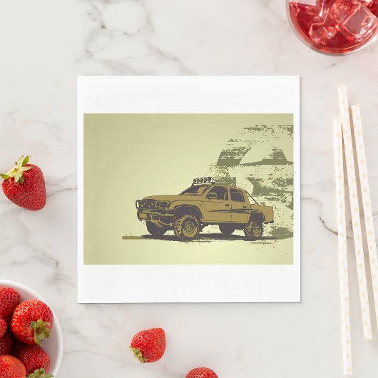 Neapel für Geländefahrzeuge Serviette