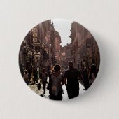 Neapel-Gebäude Button (Vorderseite)