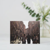 Neapel-Gebäude Feiertagspostkarte (Stehend Vorderseite)