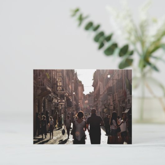 Neapel-Gebäude Feiertagspostkarte (Stehend Vorderseite)