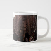 Neapel-Gebäude Jumbo-Tasse (Rechts)