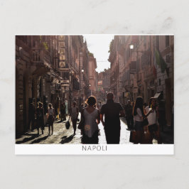 Neapel-Gebäude (Neapel) Einladungspostkarte