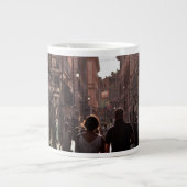 Neapel-Gebäude (Neapel) Jumbo-Tasse (Vorderseite)