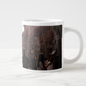 Neapel-Gebäude (Neapel) Jumbo-Tasse (Rechts)