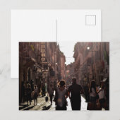 Neapel Gebäude Postkarte (Vorne/Hinten)