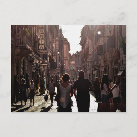 Neapel Gebäude Postkarte (Vorderseite)