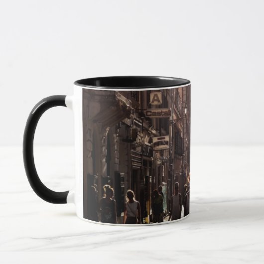 Neapel-Gebäude Tasse (Links)