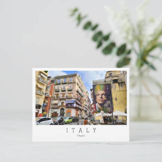 Neapel, Hauptstadt Kampanien, Italien Postkarte (Stehend Vorderseite)