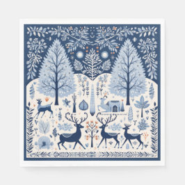 Neapel in der Saison Serviette