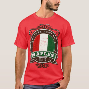 Neapel Italia Retro Design Italienische Region T-Shirt