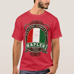 Neapel Italia Retro Design Italienische Region T-Shirt