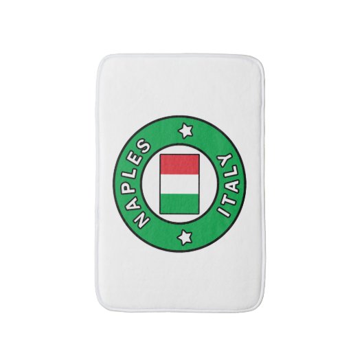 Neapel Italien Badematte (Vorderseite Vertikal)