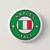 Neapel Italien Button (Vorderseite)