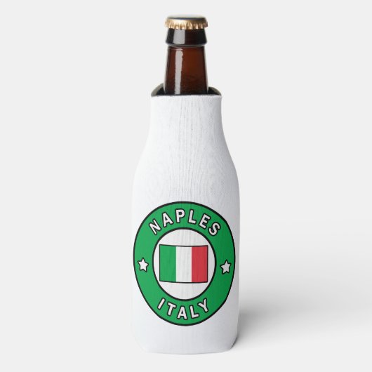 Neapel Italien Flaschenkühler (Flaschenvorderseite)