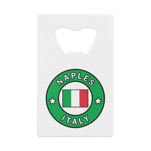 Neapel Italien Geldbeutel Flaschenöffner (Vorderseite)