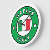 Neapel Italien Große Wanduhr (Winkel)