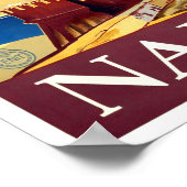 Neapel Italien Jahrgänge Reisen Poster (Ecke)