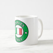 Neapel Italien Kaffeetasse (VorderseiteRechts)