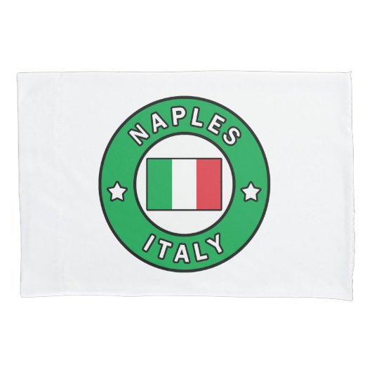 Neapel Italien Kissenbezug (Vorderseite)
