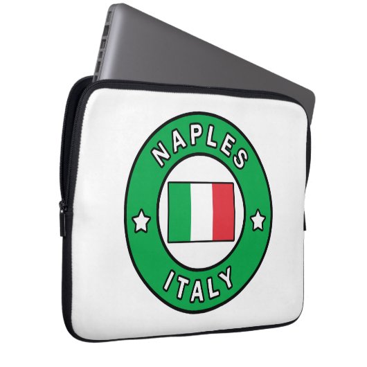 Neapel Italien Laptopschutzhülle (Vorne Rechts)