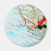 Neapel, Italien Magnet (Vorne)