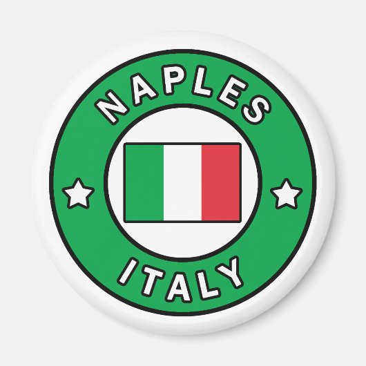 Neapel Italien Magnet (Vorne)
